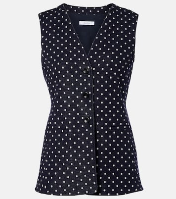 Gilet en jersey à pois | Max Mara