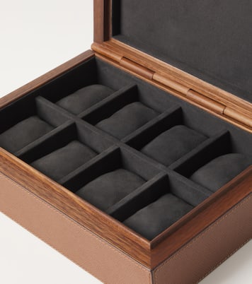 Frank leather watches case | Giobagnara