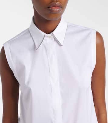 Monili cotton-blend top | Brunello Cucinelli