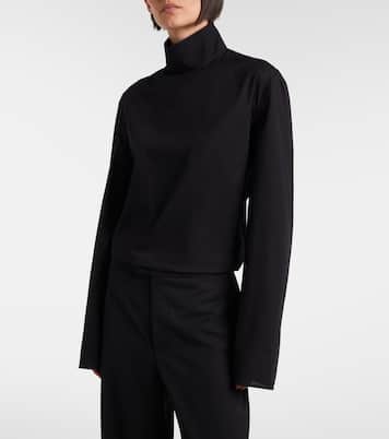 Top in popeline di misto cotone | Gucci