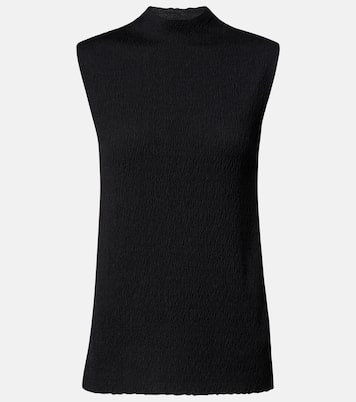 Oakson knitted silk top | The Row