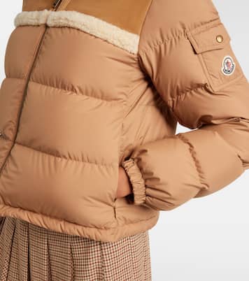 Daunenjacke Aurore mit Shearling | Moncler