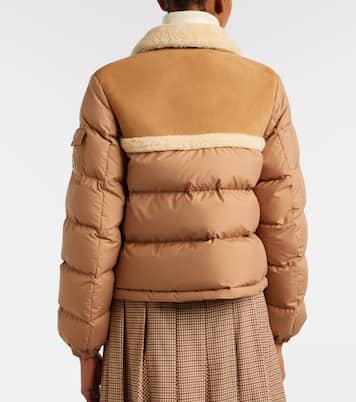 Daunenjacke Aurore mit Shearling | Moncler