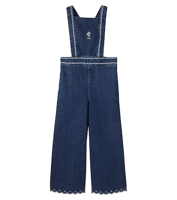 Embroidered denim jumpsuit | Polo Ralph Lauren Kids