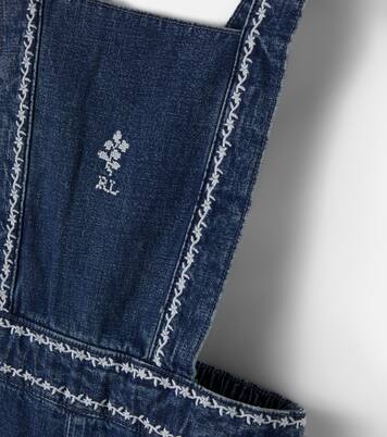 Embroidered denim jumpsuit | Polo Ralph Lauren Kids
