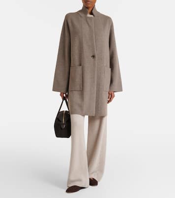 Olanda cashmere wide-leg pants | Lisa Yang