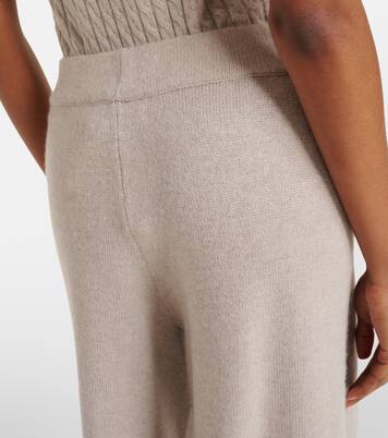 Olanda cashmere wide-leg pants | Lisa Yang
