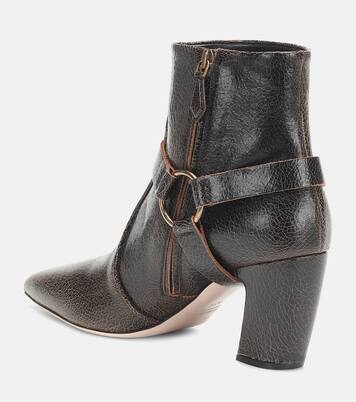 Leather ankle boots | Miu Miu