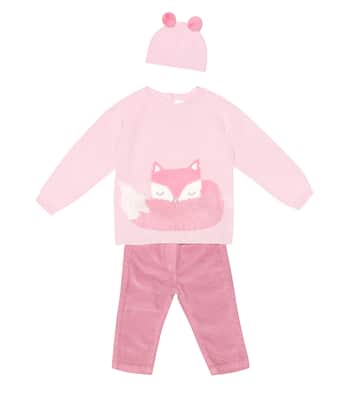 Baby pom pom-trimmed wool hat | Il Gufo