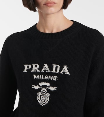 Pullover in lana e cashmere | Prada