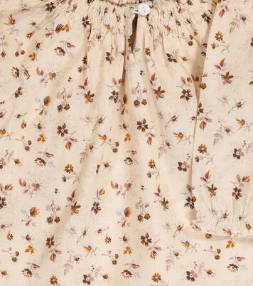 Baby Kleid Arowana aus Baumwolle | Caramel