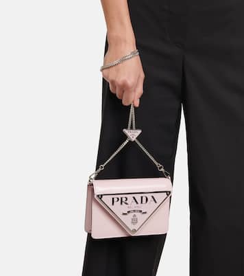 Borsa a tracolla in pelle | Prada
