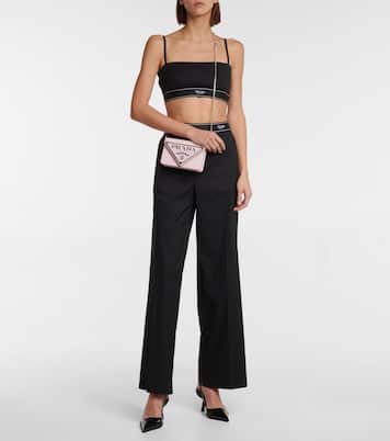 Borsa a tracolla in pelle | Prada