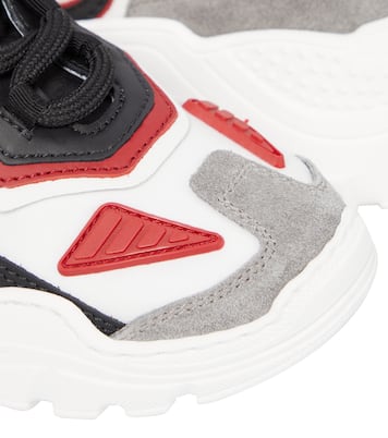 Daymaster suede-paneled sneakers | Dolce&Gabbana Kids
