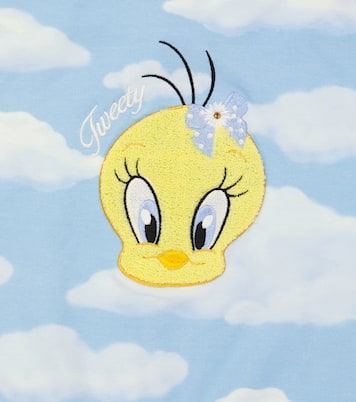 Sweat-shirt en coton mélangé imprimé | Monnalisa