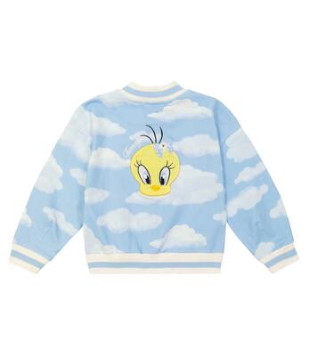 Sweat-shirt en coton mélangé imprimé | Monnalisa