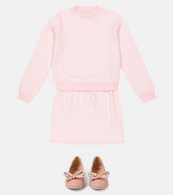 Jupe en coton | Fendi Kids