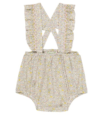 Baby Akissi floral cotton playsuit | Bonpoint