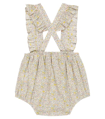 Baby Akissi floral cotton playsuit | Bonpoint
