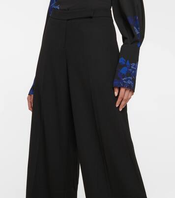 Pantaloni Benny in lana a vita alta | Emilia Wickstead