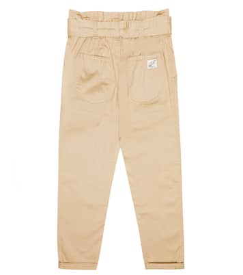 Paperbag-Hose aus Baumwoll-Twill | Polo Ralph Lauren Kids
