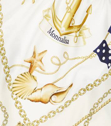 Printed halterneck top | Monnalisa