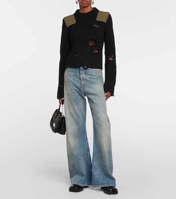 Pull en coton et laine | MM6 Maison Margiela