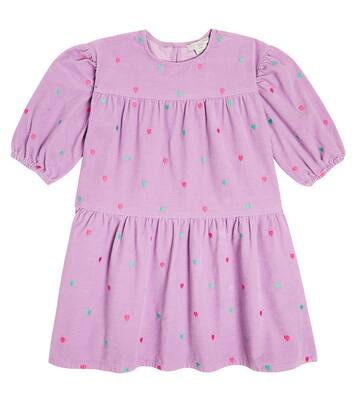 Embroidered corduroy dress | Stella McCartney Kids