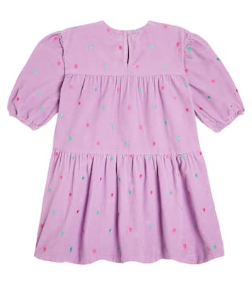 Embroidered corduroy dress | Stella McCartney Kids