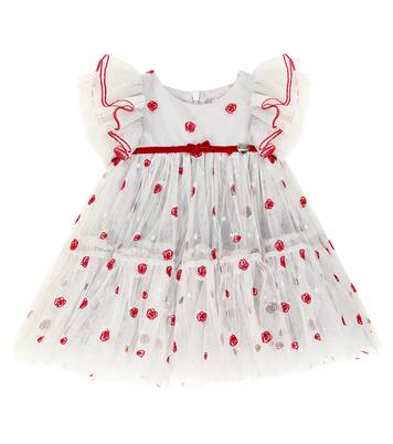 Bébé – Robe brodée en tulle | Monnalisa