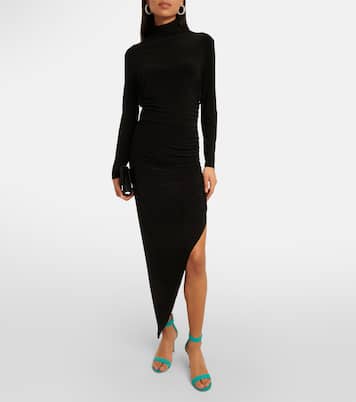 Sandalen Portofino 85 aus Veloursleder | Gianvito Rossi