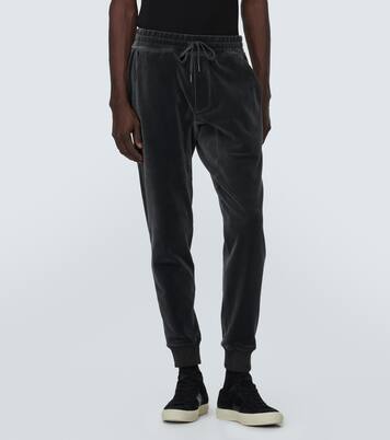 Cotton terry sweatpants | Tom Ford