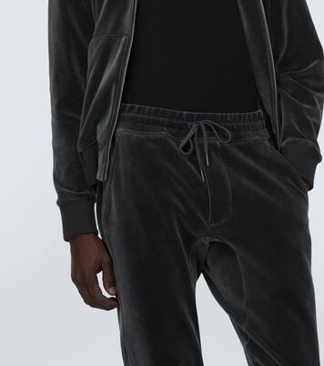 Cotton terry sweatpants | Tom Ford