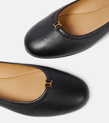 Marcie leather ballet flats | Chloé