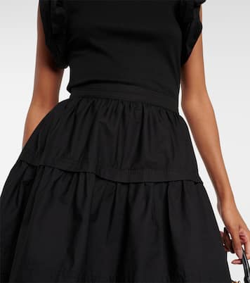 Francine ruffled midi dress | Ulla Johnson