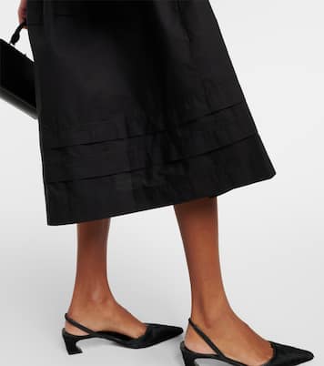 Francine ruffled midi dress | Ulla Johnson