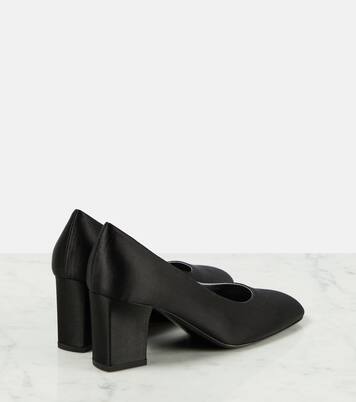Fiore satin faille pumps | The Row