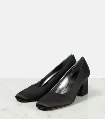 Fiore satin faille pumps | The Row
