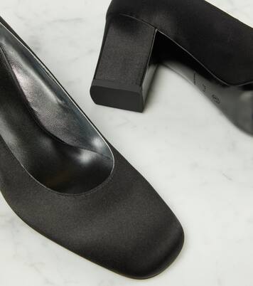 Fiore satin faille pumps | The Row