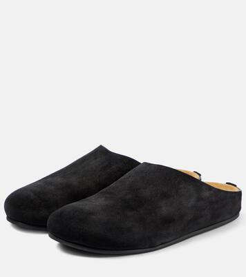 Hudson suede mules | The Row