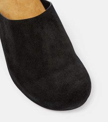 Hudson suede mules | The Row