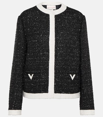 Tweed lamé jacket | Valentino