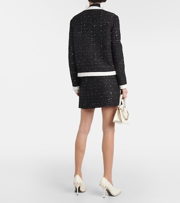 Tweed lamé jacket | Valentino