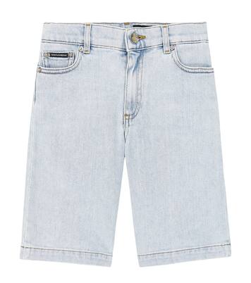Denim Bermuda shorts | Dolce&Gabbana Kids