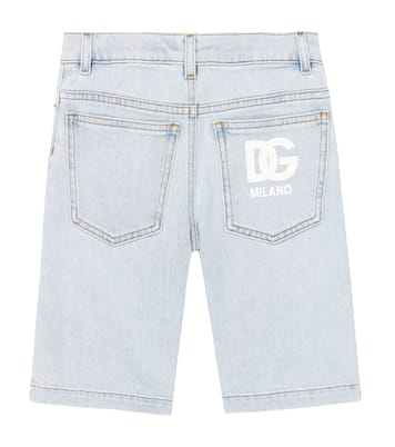 Denim Bermuda shorts | Dolce&Gabbana Kids