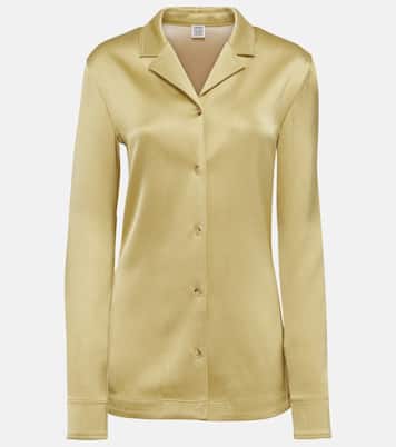 Hemd aus Satin | Toteme