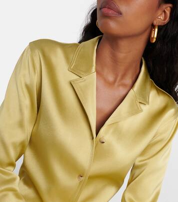 Hemd aus Satin | Toteme