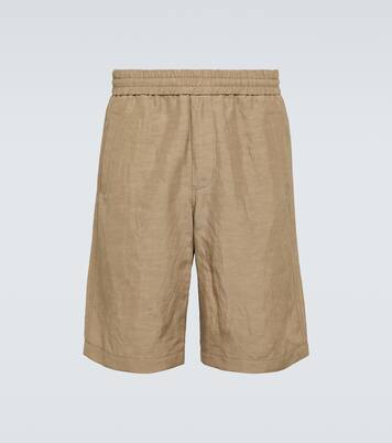Canvas Bermuda shorts | Giorgio Armani