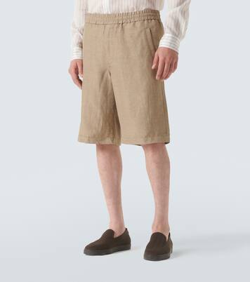 Canvas Bermuda shorts | Giorgio Armani