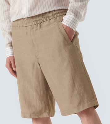 Canvas Bermuda shorts | Giorgio Armani